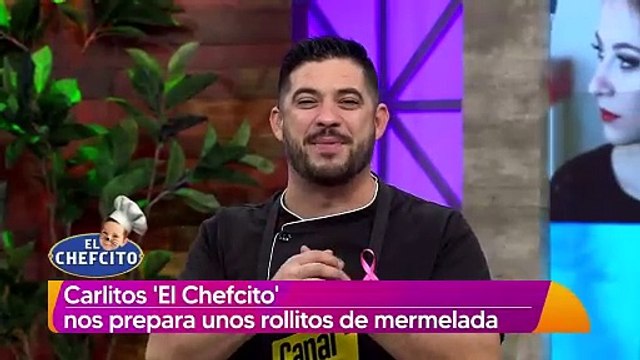 Carlitos 'El Chefcito' nos prepara unos rollitos de mermelada