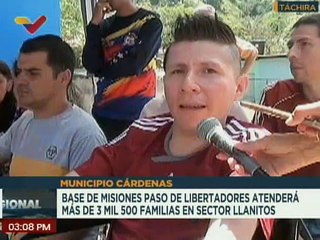 Táchira | Inauguran Base de Misiones Socialista Paso de Libertadores en el mcpio. Cárdenas
