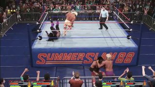 WWE The Undertaker & Razor Roman vs Ric Flair & Hulk Hogan Revenge