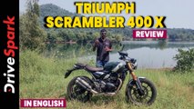Triumph Scrambler 400 X | Review | Price, Features, Specifications | Vedant Jouhari