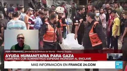 Pepe Fernández: 'El corredor humanitario es la urgencia más importante de la población gazatí'
