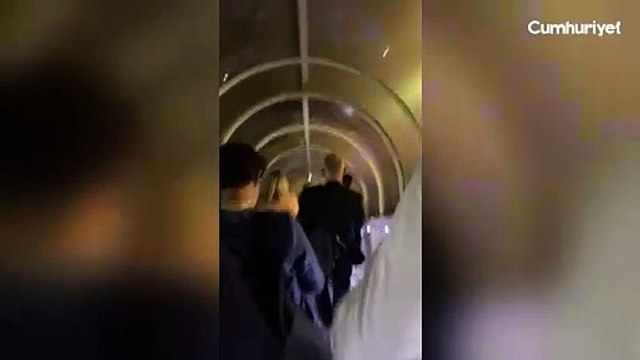 Almanya Başbakanı Scholz'un ayrılacağı esnada sirenler çaldı: Tüm ekibi yere yattı