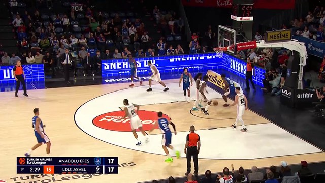 Anadolu Efes - Asvel (89-83) - Maç Özeti - EuroLeague 3. Hafta