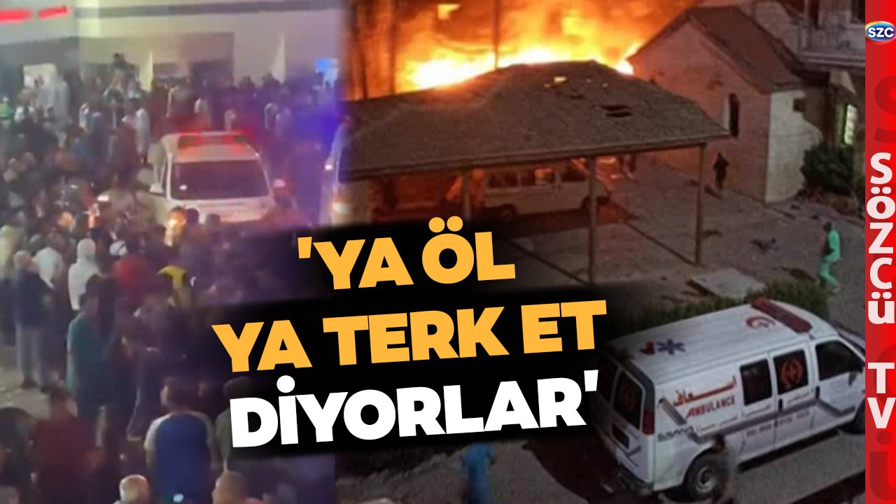 Gazze'de Hastanenin Vurulması Canlı Yayında Çılgına Çevirdi!