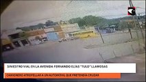 Siniestro vial en la avenida Fernando Elías “Tulo” Llamosas