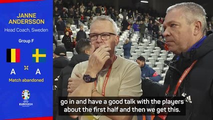 Sweden boss almost cried in the corridor after hearing of Brussels shooting