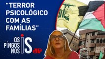 Brasileira relata medo do Hezbollah, que promete ataques contra Israel nesta quarta (18)