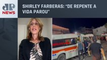 Brasileira que mora em Israel há 40 anos relata situação da guerra no país