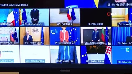 AB Liderleri İsrail-Filistin Gündemiyle Toplandı