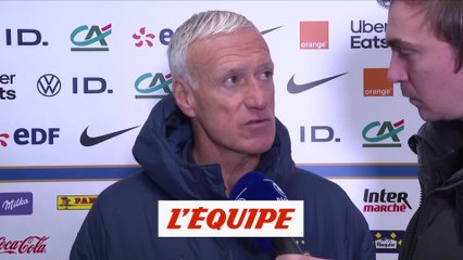 Deschamps : «Bien de maintenir les exigences à haut niveau» - Foot - Bleus