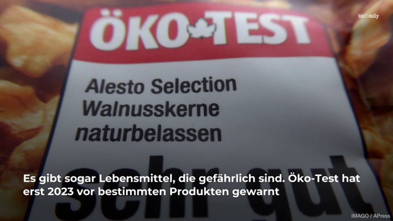 Öko-Test warnt vor diesen Lebensmitteln