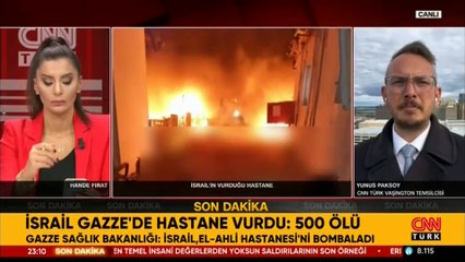 CNN Türk Washington Temsilcisi Yunus Paksoy aktardı: ABD'den hastane saldırısı için skandal açıklama