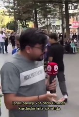 Siyonistler Müslümanları katlederken, buradaki sokak palyaçosu vicdan sahipleriyle alay edip İsrail'e destek çıkıyor