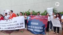 Poder Judicial de Coatzacoalcos: trabajadores se suman a protesta nacional, piden respeto a división de poderes