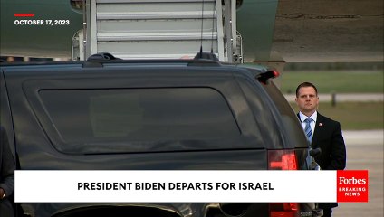 BREAKING NEWS: President Biden Departs For Israel