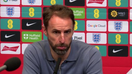 Southgate on England qualifying 2 games early and the 3-1 win over Italy