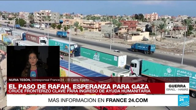 Informe desde El Cairo: Egipto no permite el paso de palestinos sin doble nacionalidad