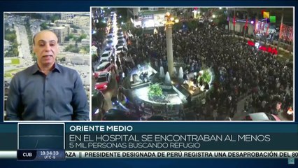 Palestinos se manifiestan para repudiar la masacre del gobierno de Israel