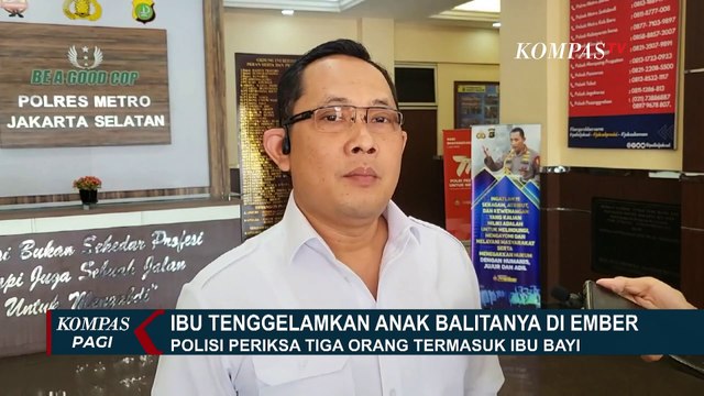 Viral Video Ibu di Jaksel Tenggelamkan Bayi di Ember