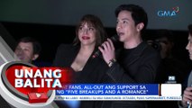 Celebrities at fans, all-out ang support sa premiere ng 