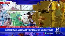 Perú vs. Argentina: Hinchas abarrotan el hotel Hilton para saludar a Lionel Messi