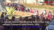Ribuan Warga Deklarasi Dukung Gibran Jadi Cawapres di GOR Jatridiri Semarang