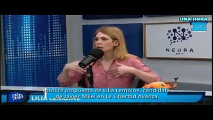 Insólita propuesta de Lilia Lemoine, candidata de Javier Milei en La Libertad Avanza