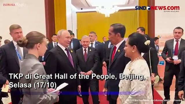 Momen Akrab Presiden Jokowi Bertemu Putin di Beijing, Bincang Santai dan Foto Bersama