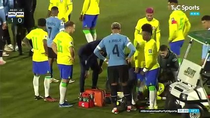 Grave lesión de Neymar