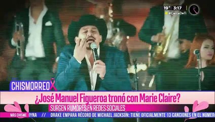 ¿José Manuel Figueroa terminó con Marie Claire?