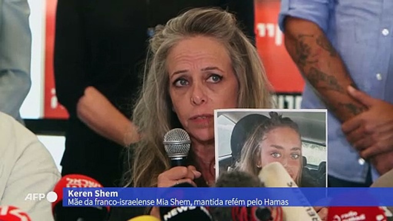 O drama da mãe de uma refém sequestrada pelo Hamas