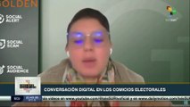 Alondra Enríquez explica la importancia de las redes sociales en la campaña presidencial en Ecuador