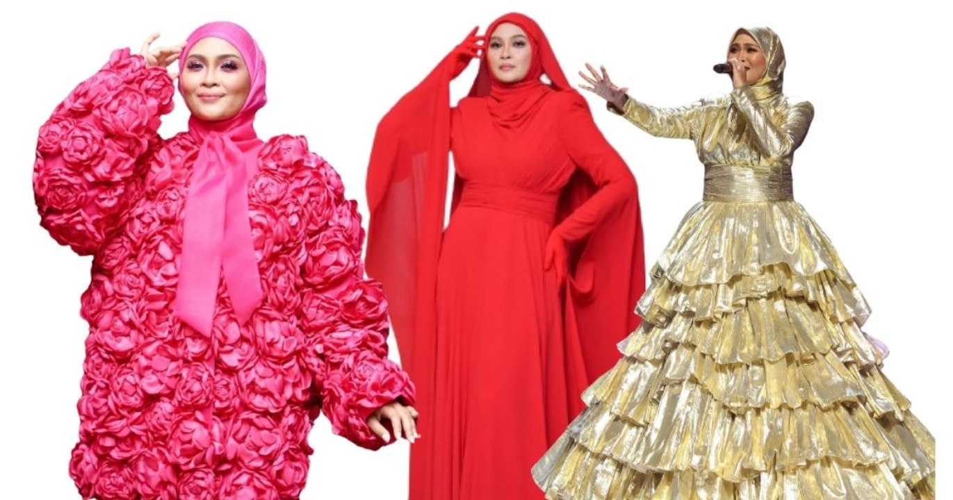 Sweet & Gorgeous! Walau Berhijab, Penampilan Sopan SITI NORDIANA Raih Pujian
