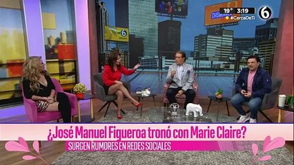 ¿José Manuel Figueroa terminó con Marie Claire?