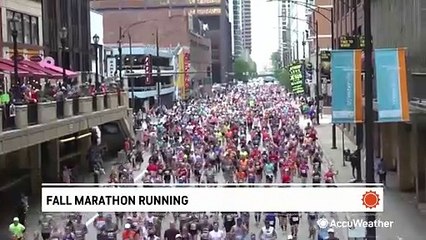 How to navigate fall conditions while running a marathon