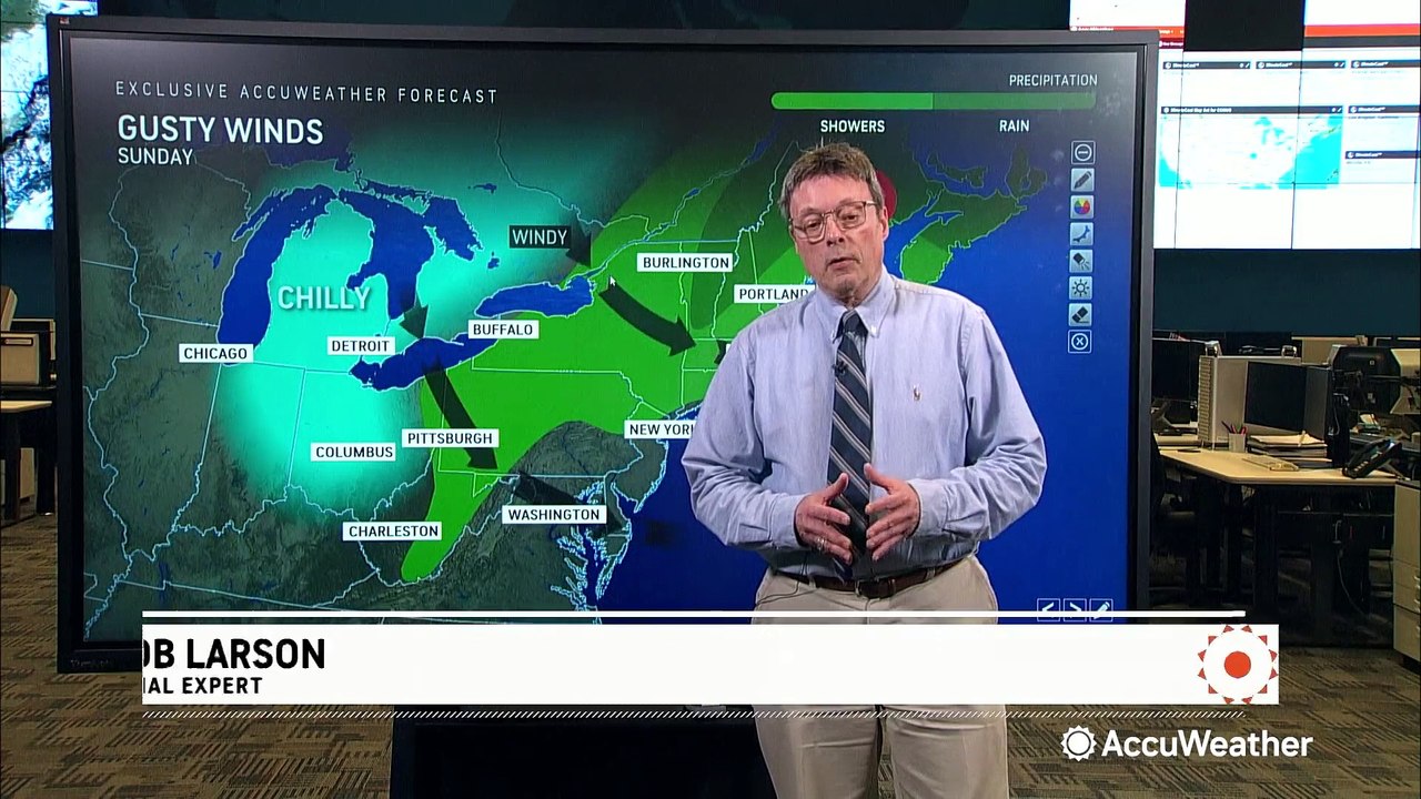 Flooding rain and wind on the way to New England