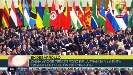 Presidentes pronuncian discursos inaugurales del Foro Internacional de la Franja y la Ruta