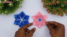 DIY Christmas Decoration Ornaments | Foamiran Christmas Easy Snowflakes | Snowflake Making Tutorial