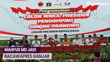 Download Video: Tok! Mahfud MD Resmi Calon Wakil Presiden Mendampingi Ganjar Pranowo