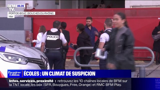 Menaces au couteau à Port-de-Bouc, personnes suspectes à Marseille... Après l'attentat d'Arras, un climat d'inquiétude dans les écoles