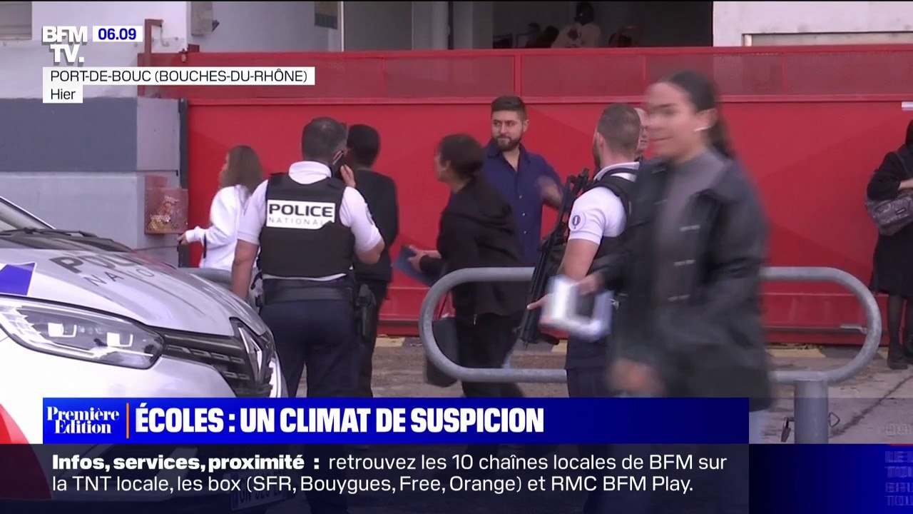 Menaces au couteau à Port-de-Bouc, personnes suspectes à Marseille... Après l'attentat d'Arras, un climat d'inquiétude dans les écoles
