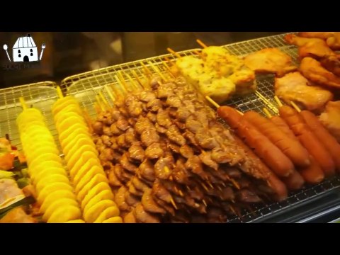 ASMR MUKBANG| Korean traditional market with friends(Chicken, Cheese Tteokbokki, Dumplings).