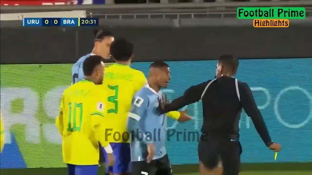 Uruguay 2-0 Brazil All Goals & Highlights 2023 FIFA World Cup Qualifying - CONMEBOL