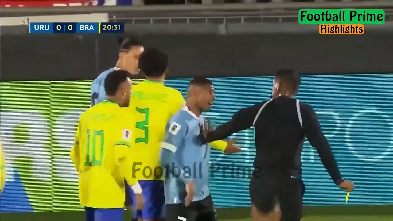 Uruguay 2-0 Brazil  All Goals & Highlights 2023 FIFA World Cup Qualifying - CONMEBOL