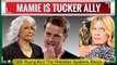 The Young And The Restless Spoilers Mamie is Tucker's ally - defeating Jack to t