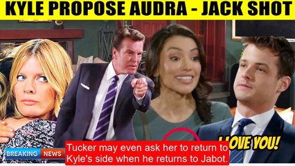 CBS Young And The Restless Spoilers Kyle proposes to Audra in front of Summer -