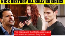 CBS Young And The Restless Spoilers Nick plans to betray - destroy all of Sally'