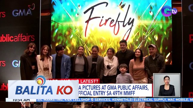 Firefly ng GMA Pictures at GMA Public Affairs, pasok bilang official entry sa 49th MMFF | BK
