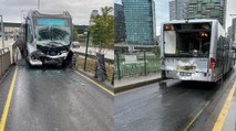 İstanbul’da metrobüs kazası: Olay yerine ekipler sevk edildi