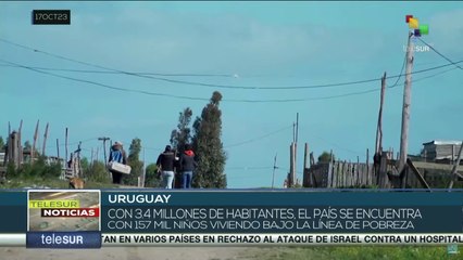 Uruguay: Más de 157 mil niños viven bajo la línea de la pobreza